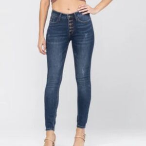 Judy Blue Dark Blue Skinny Jeans